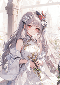 美麗中式婚紗