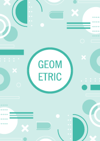 Flat Geometric Jagged Ice