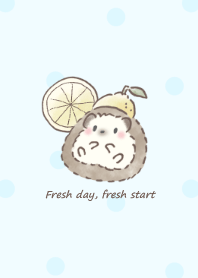 Hedgehog&Lemon:blue dot