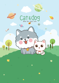 Chill Cat&Dog Kawaii