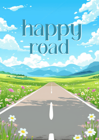 road to the happy future