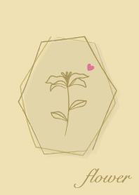 花 <心> 黃油黃