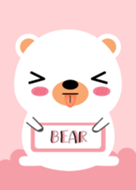Simple Love White Bear Theme Vr.2 (jp)