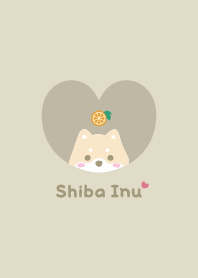Shiba Inu2 Orange - YellowGreen