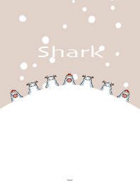 Beige : Xmas Shark