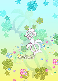 運気があがる★ハワイ＊ALOHA+322 イエロー