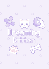 Dreaming Kitten Purple