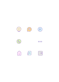Simple Purple Icons
