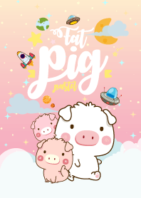 Fat Pig Galaxy Pastel