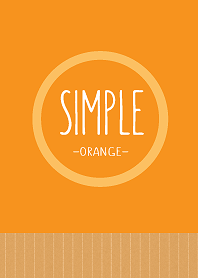 SIMPLE -Mandarin Orange-