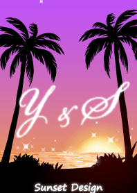 【Y&S】イニシャル❤️サンセットビーチ2