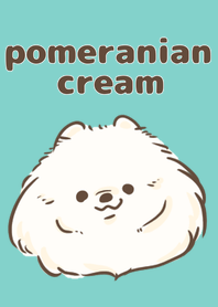 cream pomeranian theme