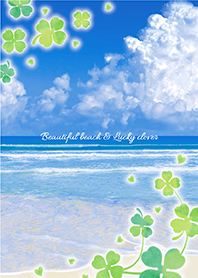 Beautiful beach and Lucky clover 2