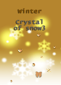Winter<Crystal of snow3>