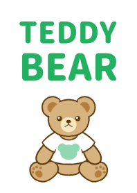 Teddy Bear[Green T-shirt]J