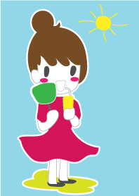 Sod-Sai Cheerful Girl