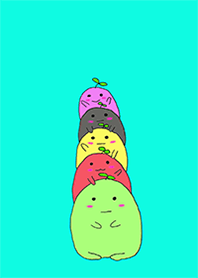 Rainbow beans family
