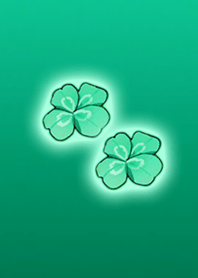 Super Lucky Clover Green Blue