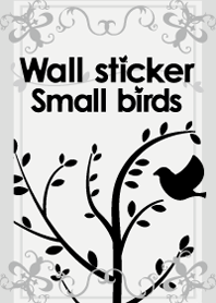 Wall sticker ~Small birds~