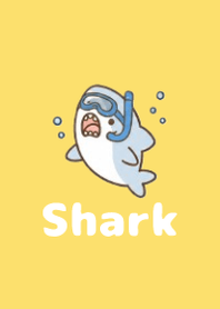Fluffy Shark Summer Yellow 01