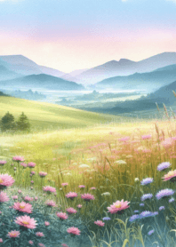 flower field nature simple  54789