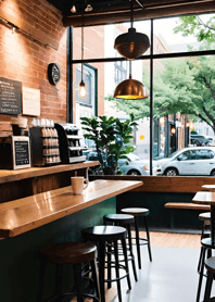 Cozy Coffee shop 986d73