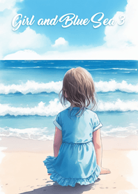 Girl and Blue Sea 3