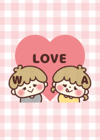 Love Couple -initial W&A- Girl