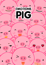 Simple Emotions Pink Pig Theme