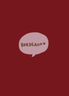 Do not get tired of theme.Bordeaux Brown
