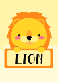 Simple Cute Love Lion Theme (jp)