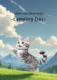 american Shorthair in Camping Day (JP)