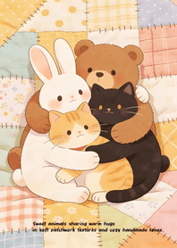 Patchwork Animal Hug