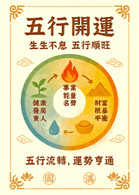 金運加持!五行開運招財主題1M 土豪色