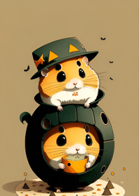 Halloween Hamster 34A477
