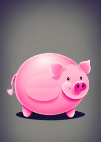 Happy pink pig 3c837a