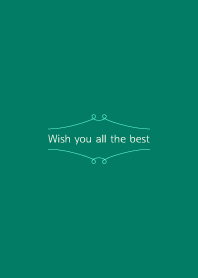 'Wish you all the best' simple theme