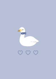 cute swan.(dusty color08)