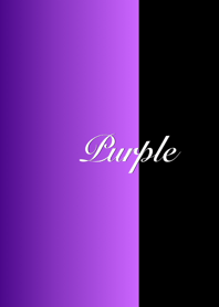 シンプル 紫と黒 ロゴ無し No.7-2