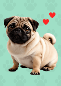 ธีมปั๊กน่ารัก Green 05