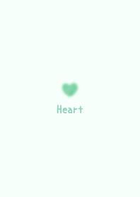 Watercolor Heart *Green*