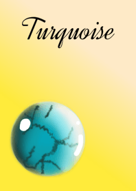 December birthstone.Turquoise & Crystal1