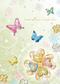 Grant all wishes Lucky clover