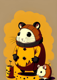 Halloween Hamster DCf1C6