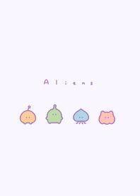 Yuru Aliens /blue purple