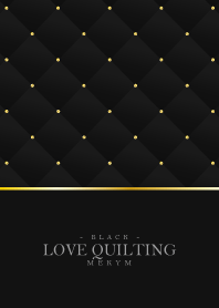 LOVE QUILTING-BLACK 10