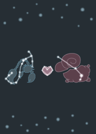 ekst red おひつじざ love blue（さそりざ