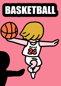 Basketball dunk 001 whitepink