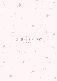 SIMPLE STAR-PINK WHITE- 34