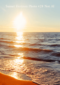 Sunset Horizon Photo #28 Not AI